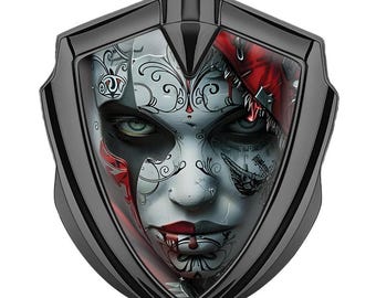 Luxury 3D Domed Car Graphics, Waterproof Resin Decals, Custom Euro Style Auto Emblems