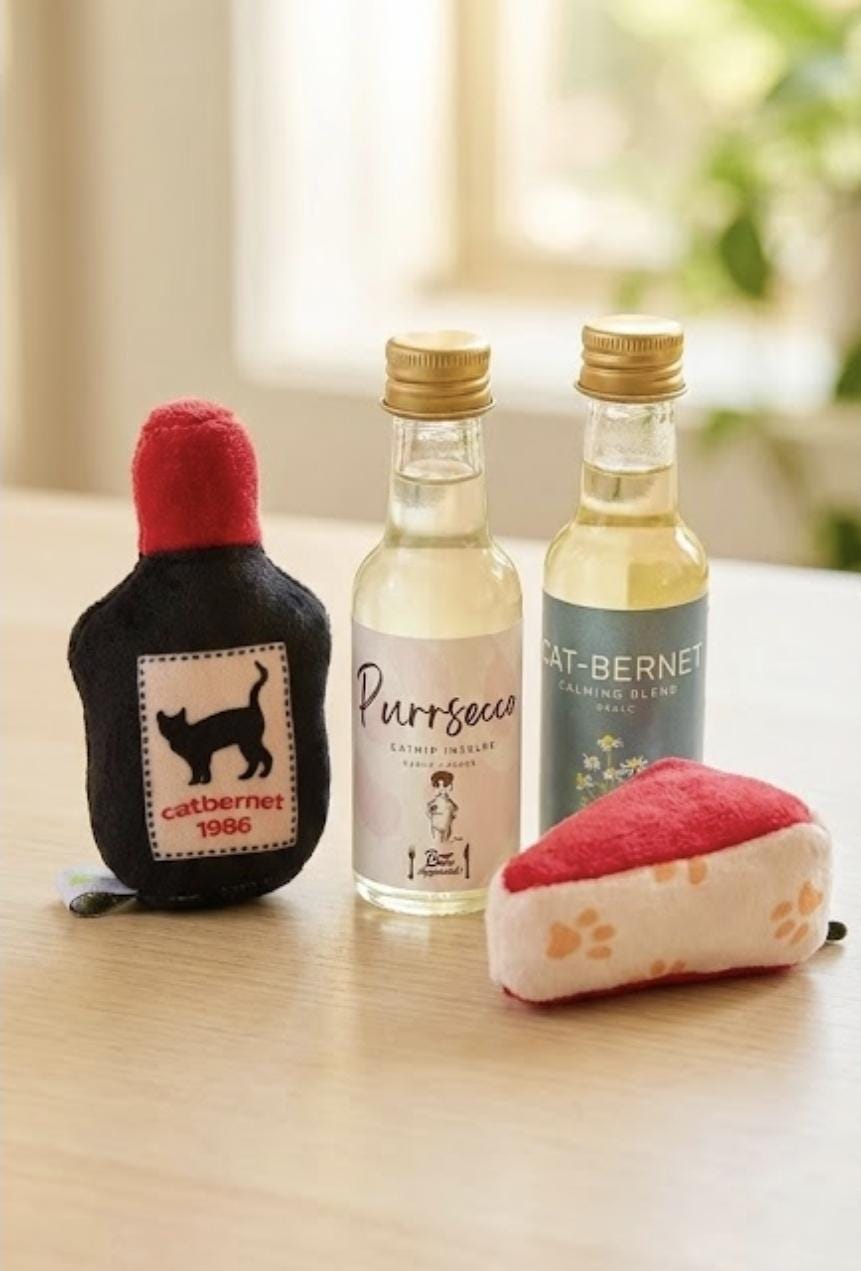 Toy Zany Stop Kitty Wine Bottle Stopper