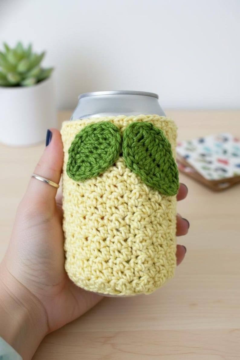 Fruit Snack Cozy Crochet Pattern PDF, Can Cozy Pack, Digital Download ...