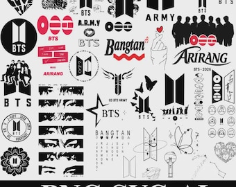 Digital Download BTS Arirang World Tour 2026 Svg Bundle, BTS Fan Concert Shirt SVG, Music Tour Designs, Kpop Inspired Svg Files for Cricut
