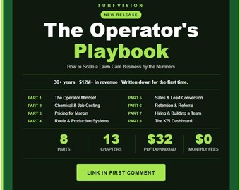 Lawn Care Business Scaling Playbook | Operator Guide (PDF Download)