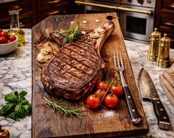Handcrafted Wooden Steak Board