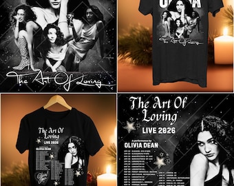Olivia Dean PNG（Tシャツ印刷用）。デジタルダウンロード