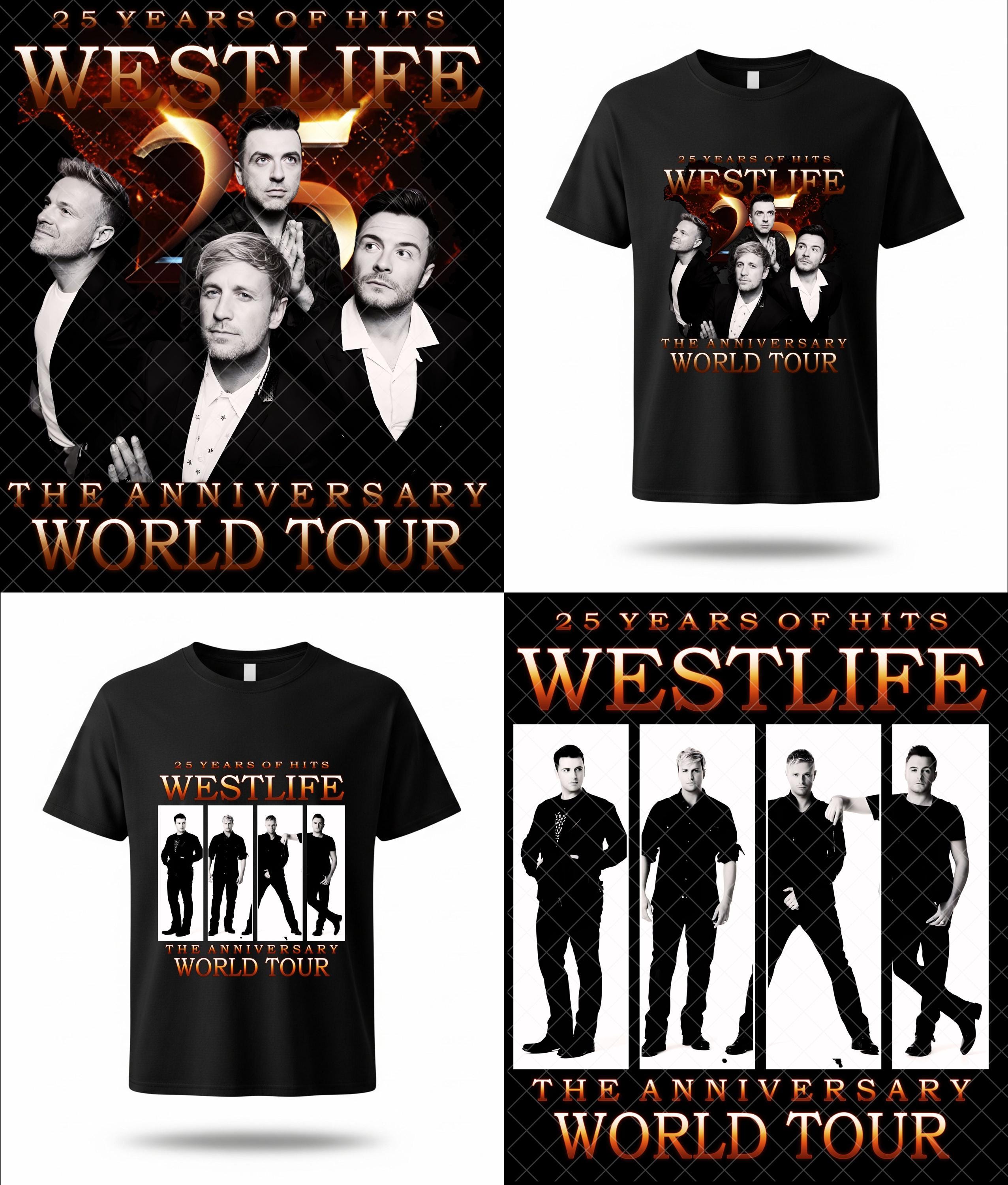 Westlife Tour Tshirt - Etsy