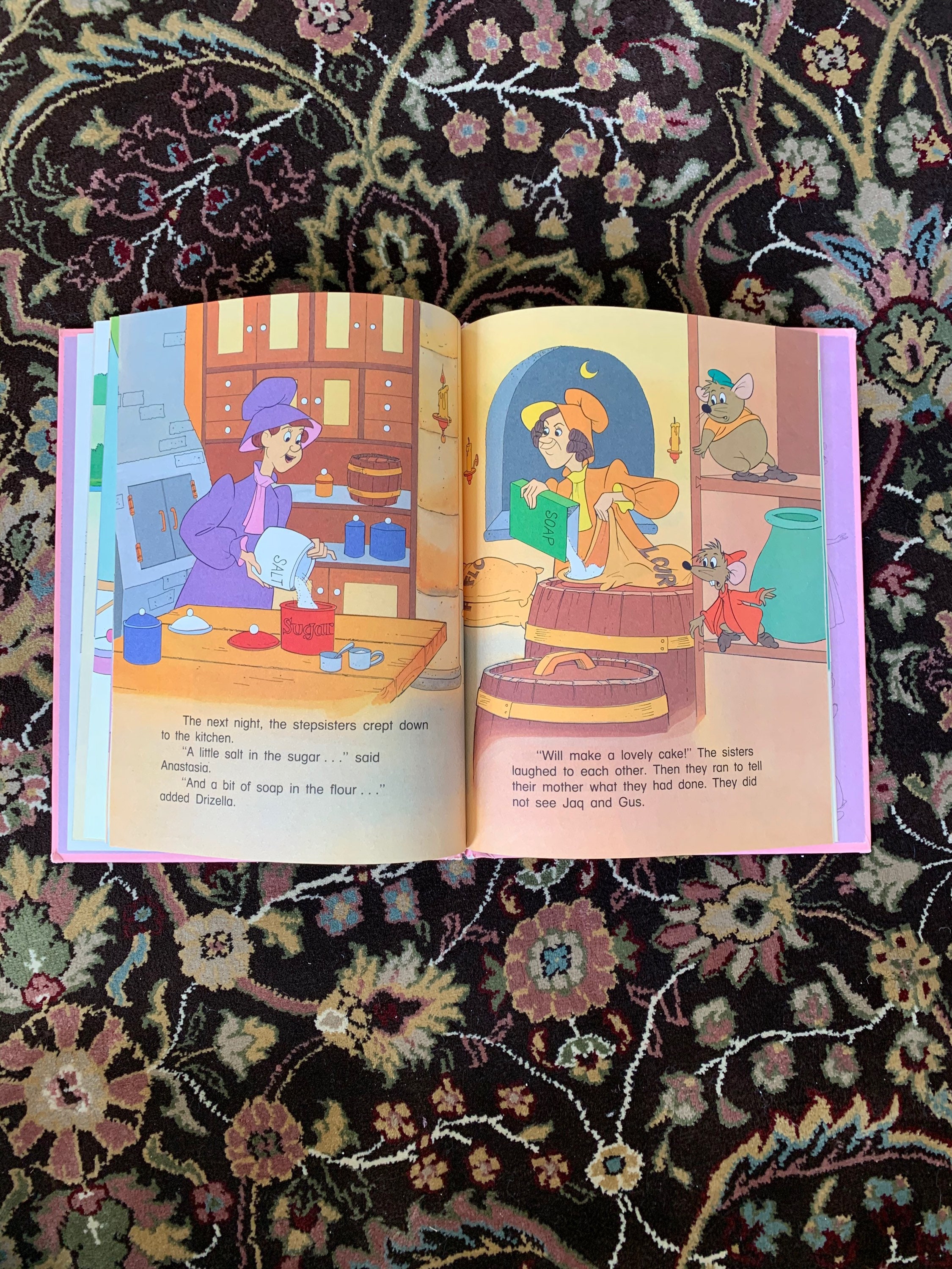 Walt Disney The Ugly Stepsisters Cinderella Book Etsy
