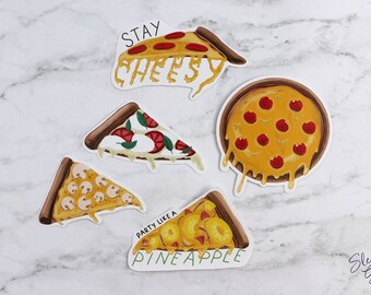 119 Pizza Slice Planner Stickers Erin Condren Life Planner - Etsy