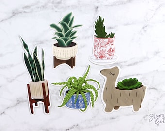 House Plant Sticker Pack