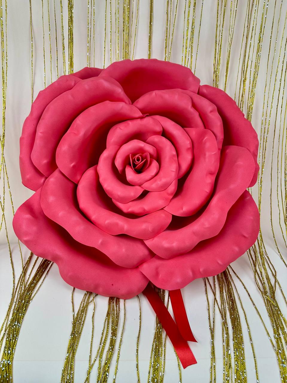 Red Rose Hat, Floral Statement Headpiece, Rose Flower Hat, Avant Garde ...