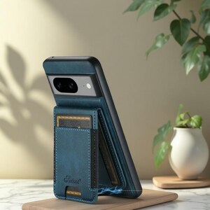 Custodia A Portafoglio In Pelle Per Google Pixel 6 Pro / 6 / 5 / 4 XL / 4A 5G Con Porta Carte - Foto 1