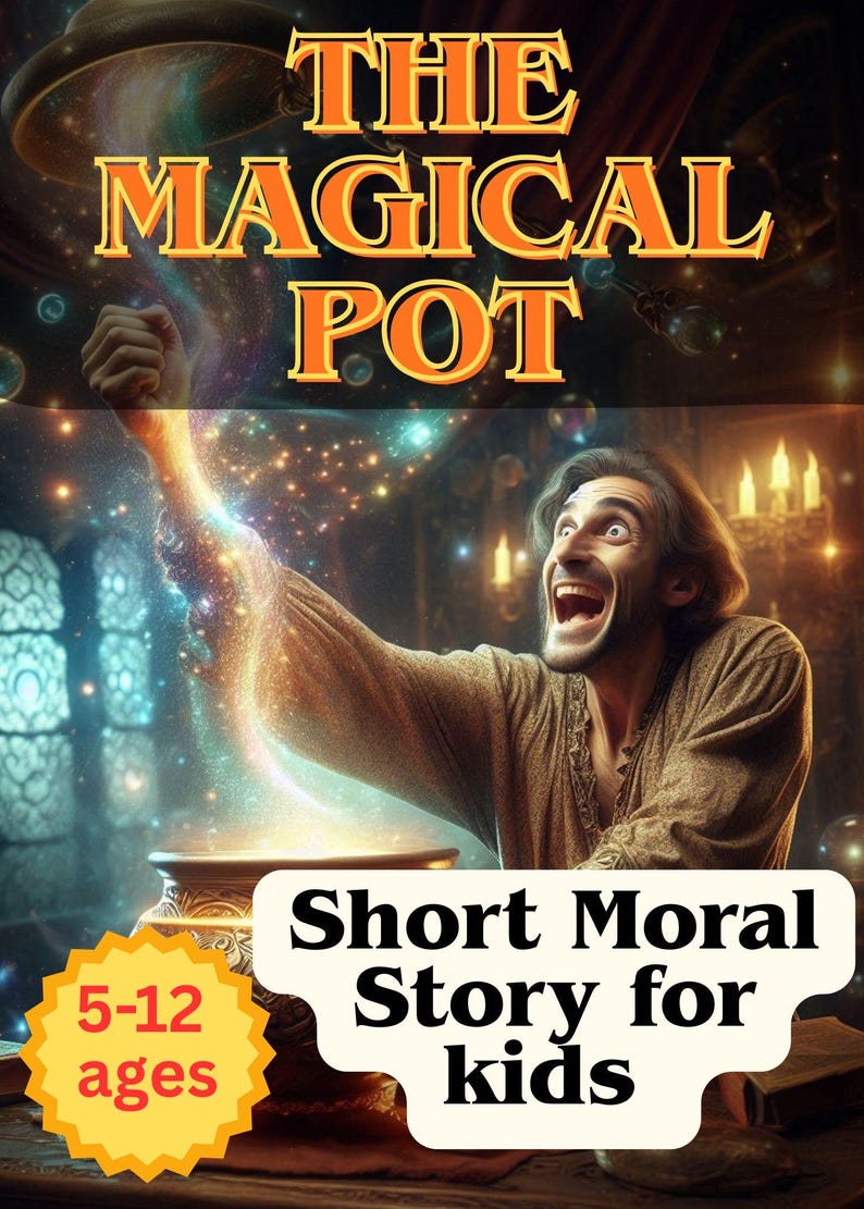 The Magical Pot Kids Story | Moral Story for Kids Ages 5–12 | Bedtime ...