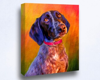 Custom Pet Portrait, Pet Portrait, Custom Dog Portrait, Pet Illustration, Pet Lover Gift, Christmas Gift, Pet Art Print, Watercolour style