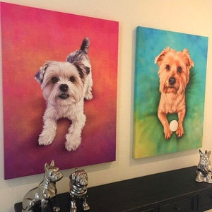 Custom Pet Portrait your pet, my crazy RISK FREE portrait offer image 9