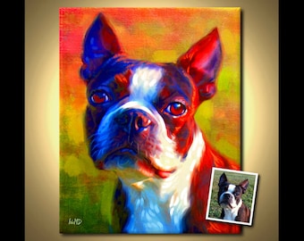 Custom Pet Portrait - your pet, my crazy RISK FREE portrait offer
