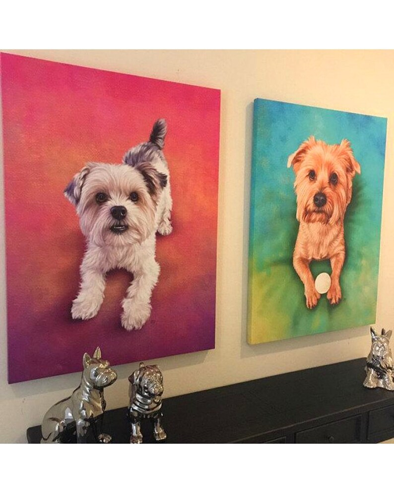 Custom Dog Portrait your pet my crazy RISK FREE portrait offer