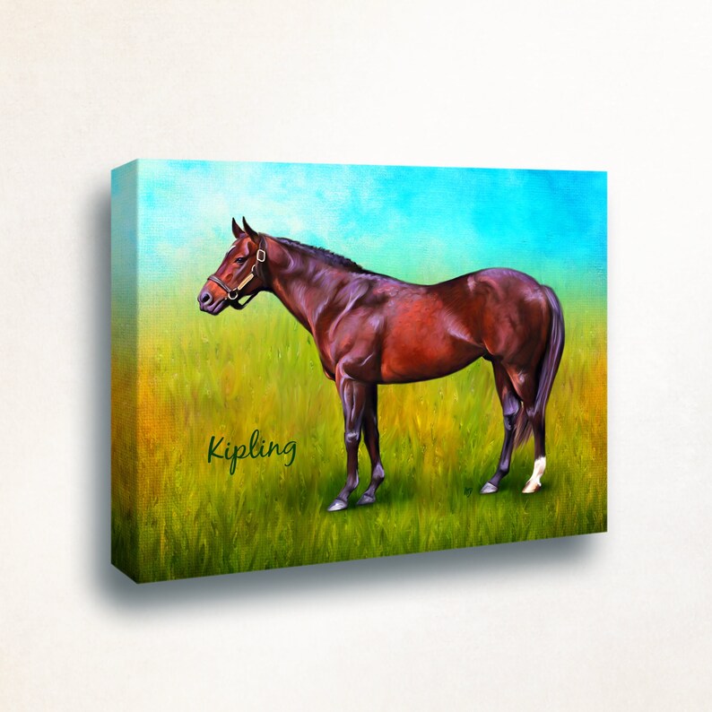 Custom Pet Portrait Hand Drawn Digital Pet Portrait Etsy