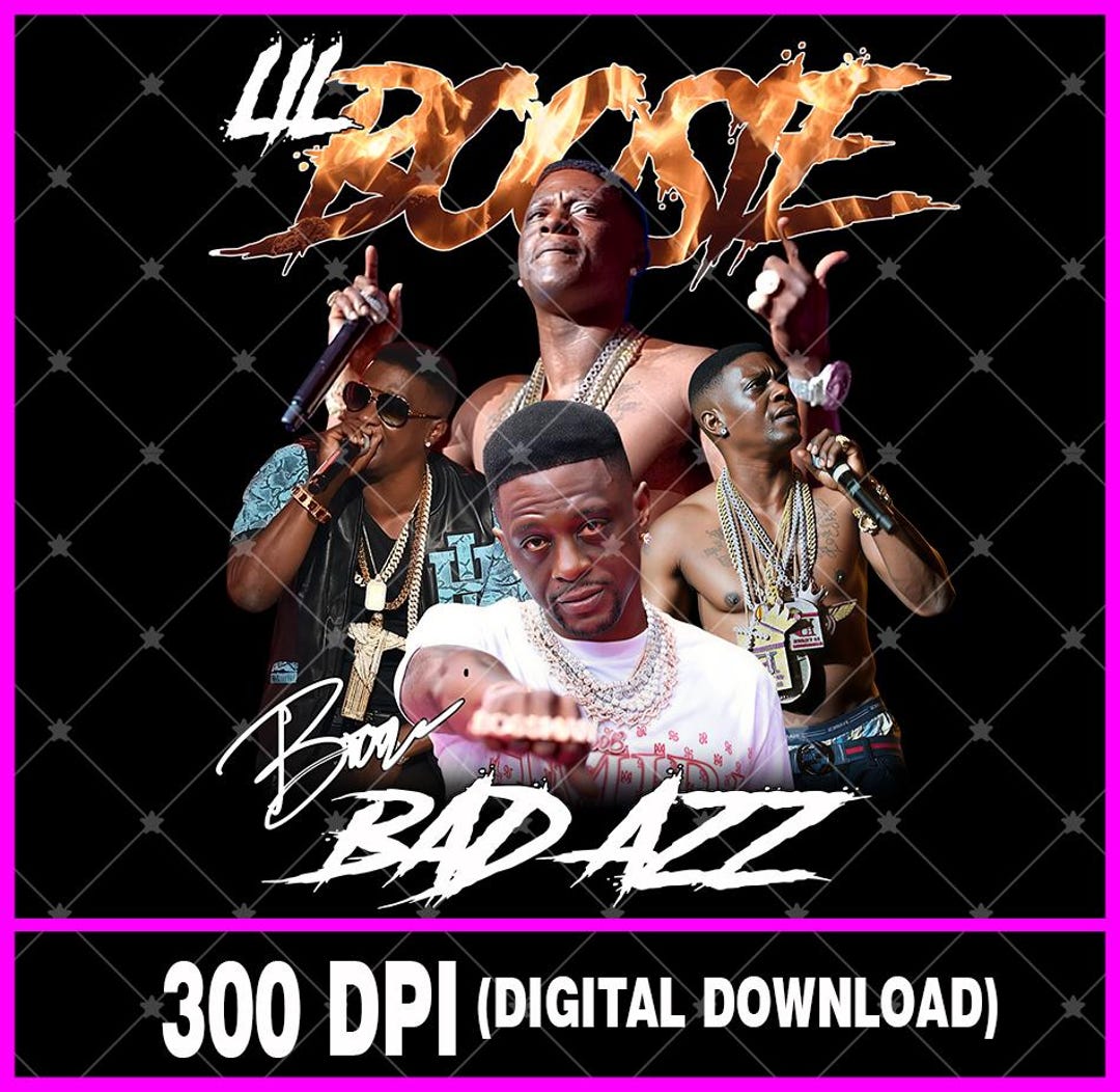 Lil Boosie PNG - Graphic Design - Digital Download - Etsy
