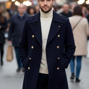 Us navy bridge coat - Etsy 日本