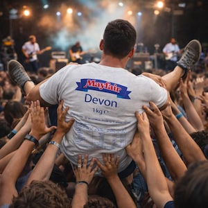 Mayfair Devon, camiseta blanca