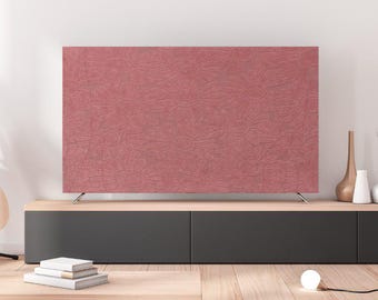 Funda elástica para TV de color sólido, para pantallas de 32 a 75 pulgadas, ajuste universal