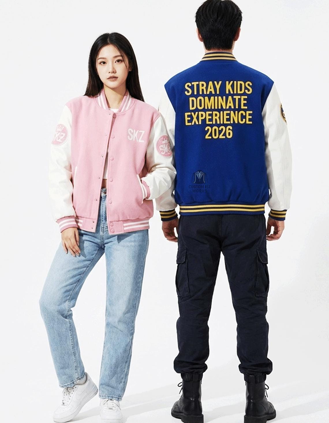 Stray Kids Dominate Experience 2026 Varsity Jacket – SKZ K-pop