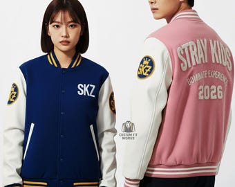 Stray Kids Dominate Experience 2026 Varsity Jacket – SKZ K-pop