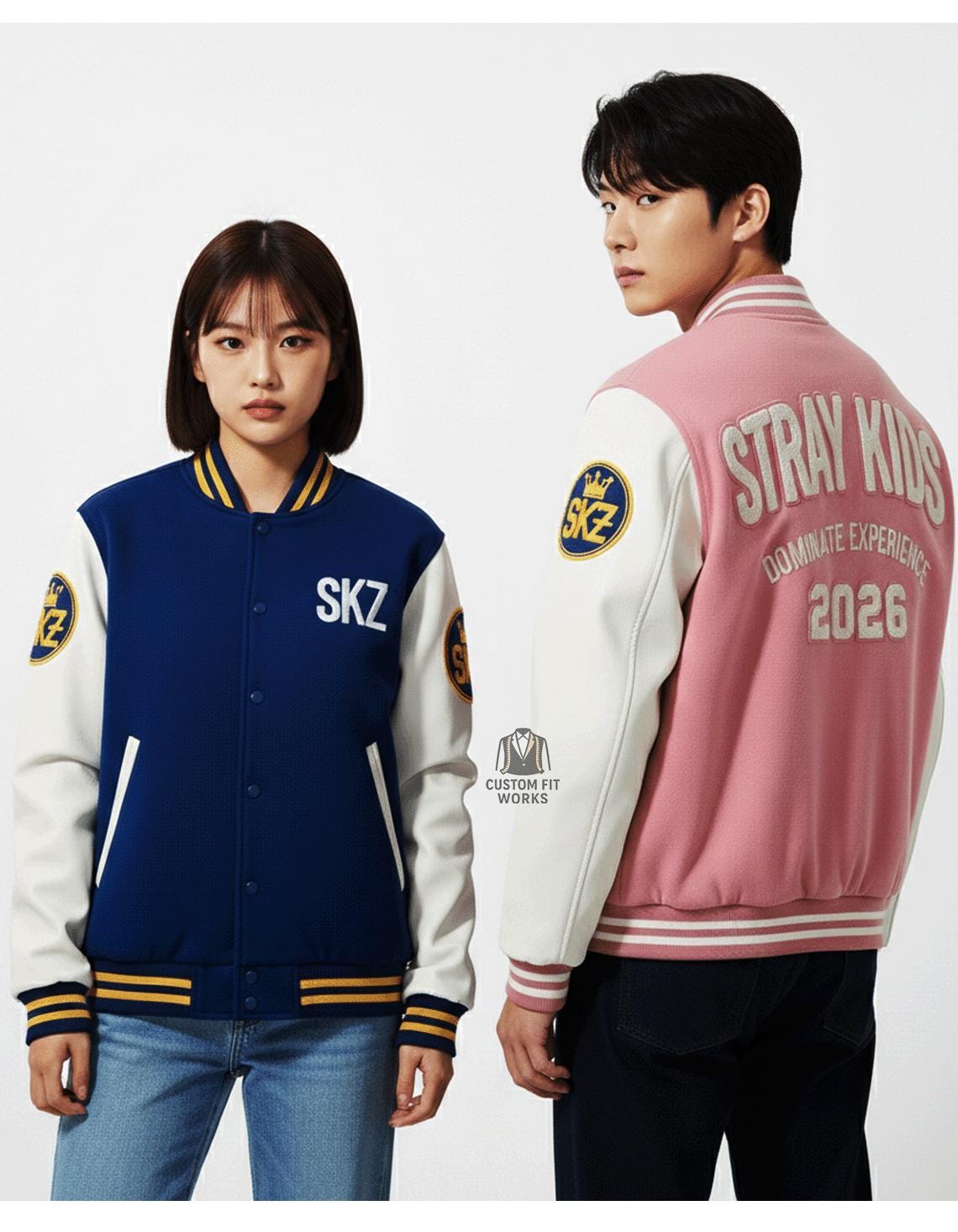 Stray Kids Dominate Experience 2026 Varsity Jacket – SKZ K-pop