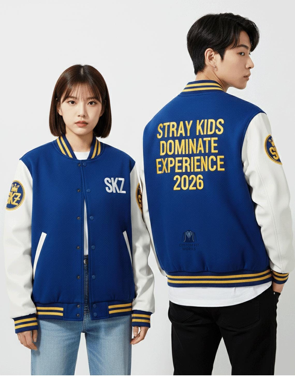 Stray Kids Dominate Experience 2026 Varsity Jacket – SKZ K-pop