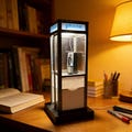 Retro Phone Booth Lamp | Nostalgic LED Touch Sensor Night Light