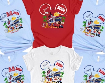 Custom Disney Trip 2026 Shirt, Disney Trip shirt, Disney Family Vacation Shirt, Disney Family Matching Shirt, disney world family shirt 2026