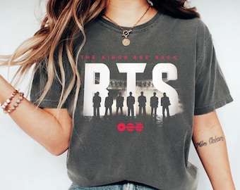 BTS Arirang World Tour Shirt, Bangtan 2026 Concert Tee, Merch Gift for Kpop Fan