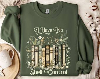 I Have No Shelf Control Shirt, Bookworm Gift, Book T-shirt, Librarian Shirt, Book Lover Shirt, Reading Teacher Shirt, Reading Shirt