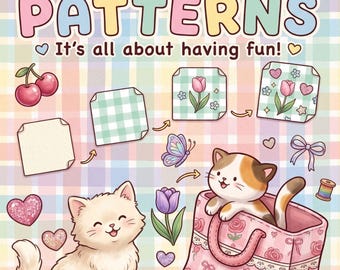 Como Desenhar Padrões para Crianças | Livro de Desenho de Padrões Kawaii Fofos | Caderno de Exercícios de Arte com Rabiscos e Padrões Passo a Passo, Coco wyo art