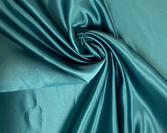 Hunter Green Polyester Blend Fabric