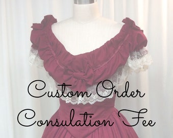 Custom Order Design Change Consultation Fee