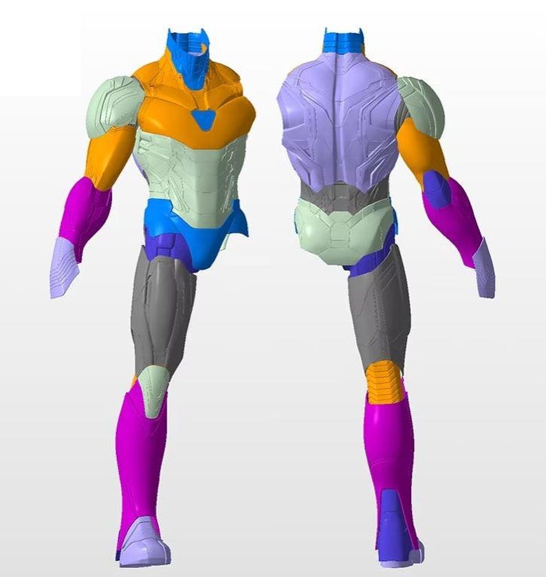 Iron Man Mark 85 3D Printed Full Suit – Wearable Cosplay Armor ...