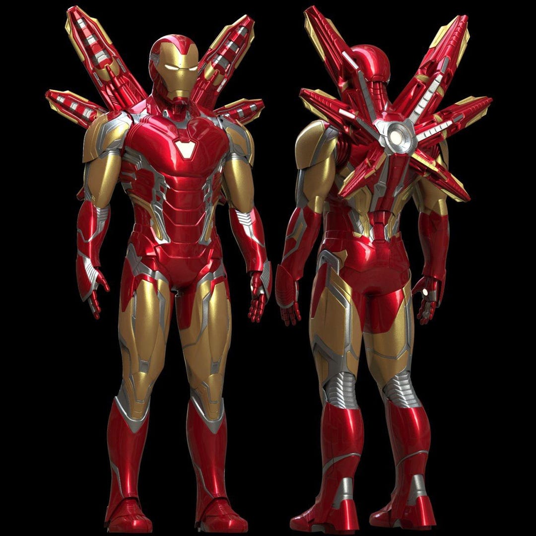 Iron Man Mark 85 3D Printed Full Suit – Wearable Cosplay Armor ...