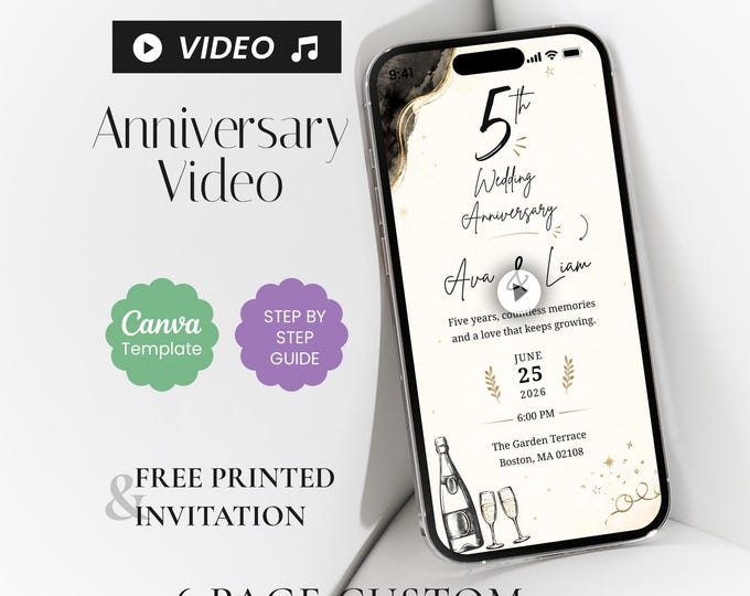 Anniversary Invitation
