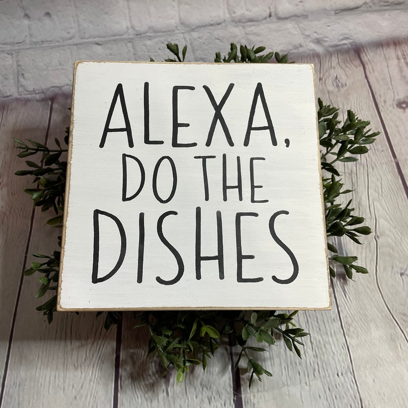 Dishes Sign - Etsy