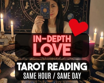 In Depth Love Tarot Reading, Same Hour Psychic Love Prediction, Honest Relationship Love Insights, Ex lover, Soulmate, Twin Flame Guidance