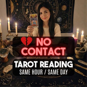 ノーコンタクトタロット占い、彼は戻ってくる？、元彼の気持ち、復縁までのタイムライン