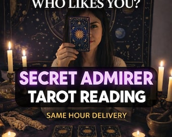 Who Has a Crush On Me? Secret Admirer Tarot Reading – Same Hour Psychic Love Reveal