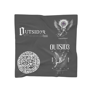 Outsid3 Gothic QR Code | Poly Scarf