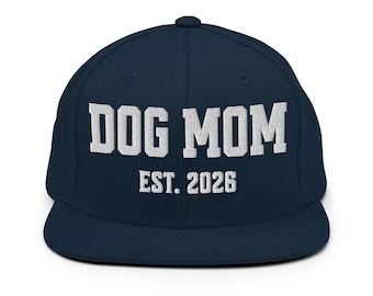 Dog Mom Hat | Dog Mom Cap | Dog Mom Snapback | Dog Lover Hat | Dog Mom Gift | Pet Parent Hat
