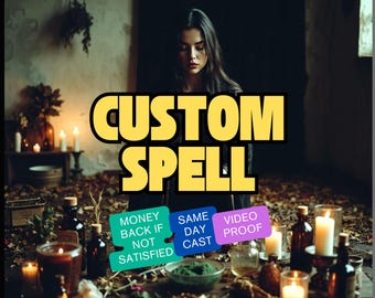 Custom Manifestation Ritual, Personalized Energy Work for Love, Career, Protection for Any Desire