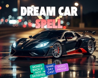 Dream Car Manifestation Ritual, New Vehicle Attraction, Auto Loan Approval