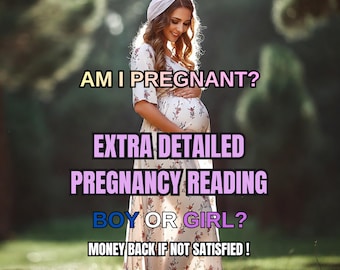 Am I Pregnant, Pregnancy Psychic Reading, Conception Timing, Baby Gender Prediction, Fertility Insight