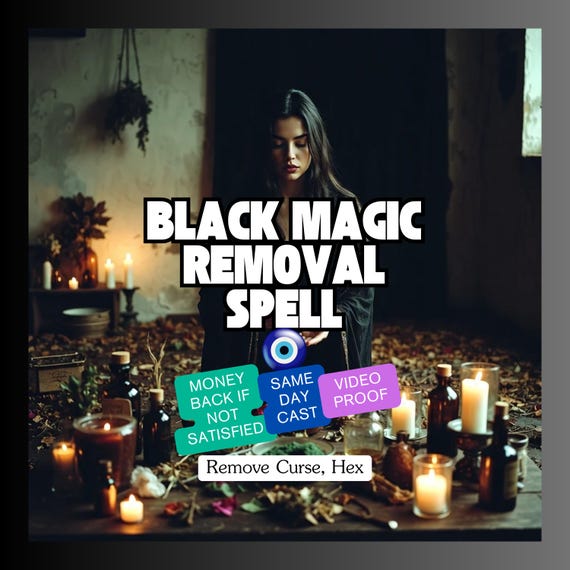 Black Magic Removal, Remove Negative Energy & Blockages, Spiritual Detox, Aura Cleansing