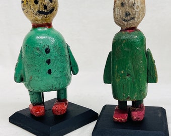 HOLD for Quinn.   20thC Folk Art Figures of