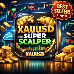 Super Scalper XAUUSD / Indicador TradingView sin repintado / Estrategia de trading de oro en Forex / Señales de compra y venta / Script de trading intradía