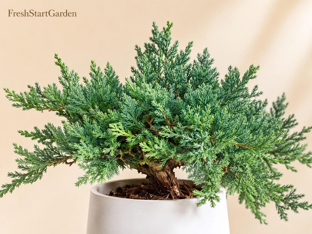 Blue Rug Juniper 1 Plant 3-6” Juniperus Horizontalis Wiltonii Evergreen ...